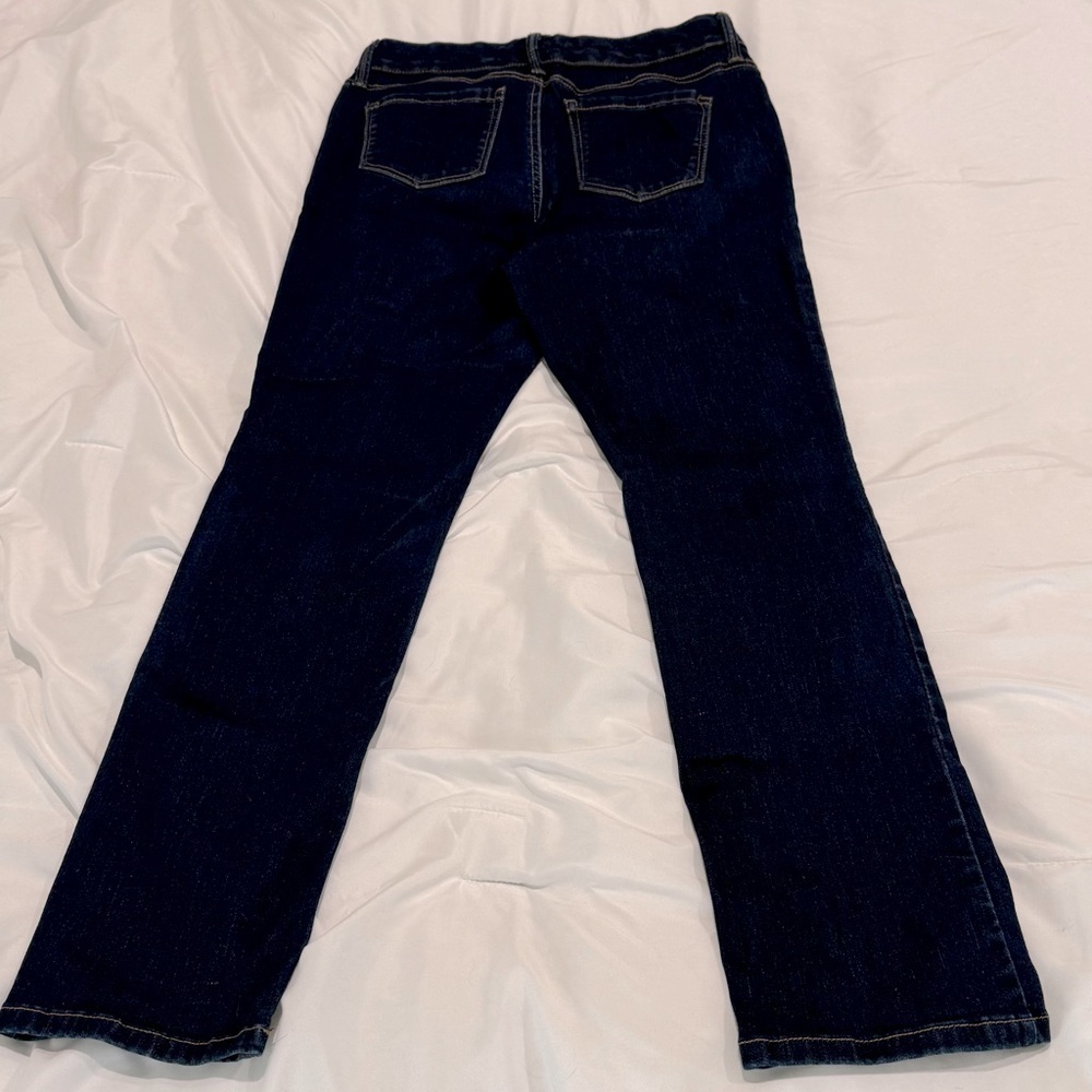 Crown & Ivy Straight Leg Dark Denim Jeans Size 6R - Picture 3 of 8